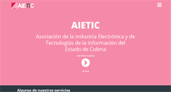 Desktop Screenshot of aietic.org
